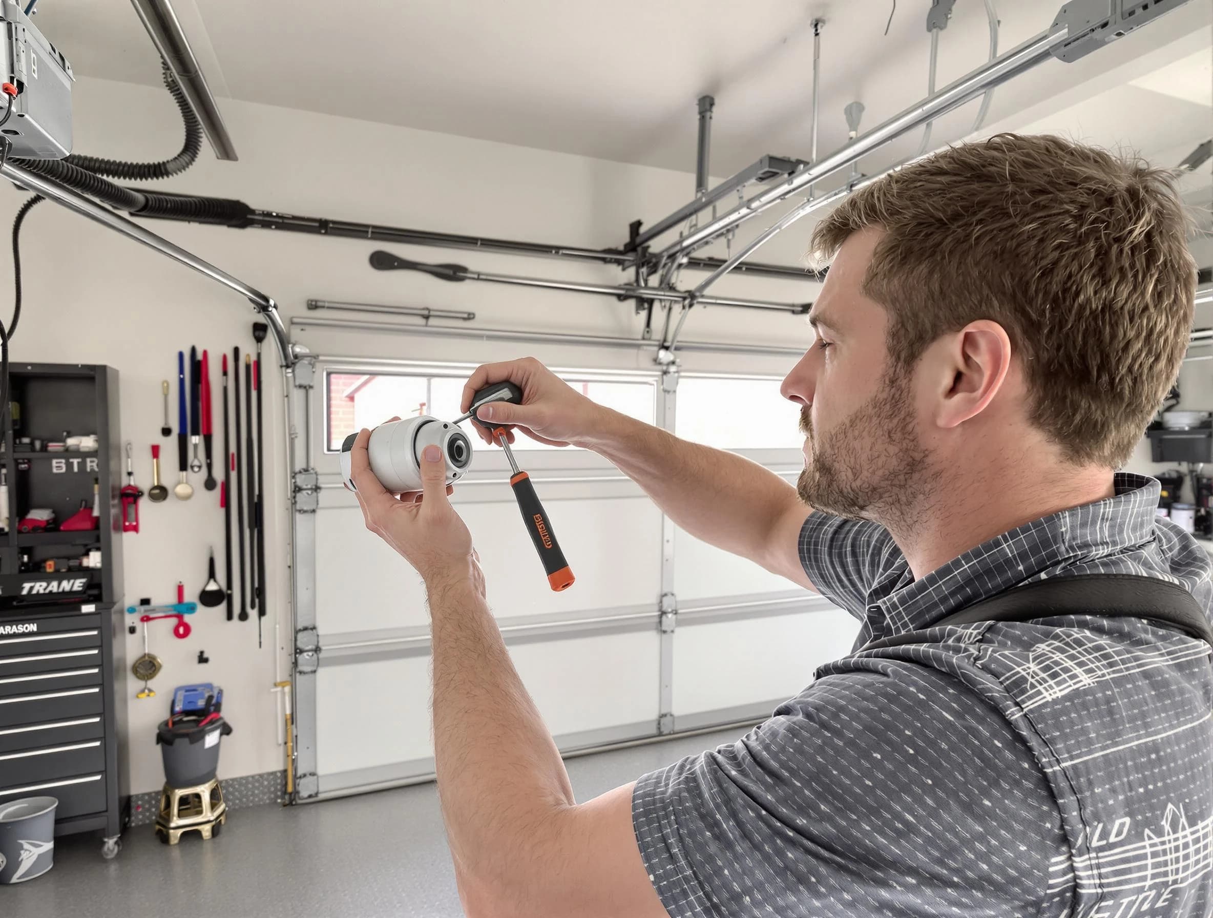 Garage door opener repair service by Bloomfield Garage Door Repair in Bloomfield