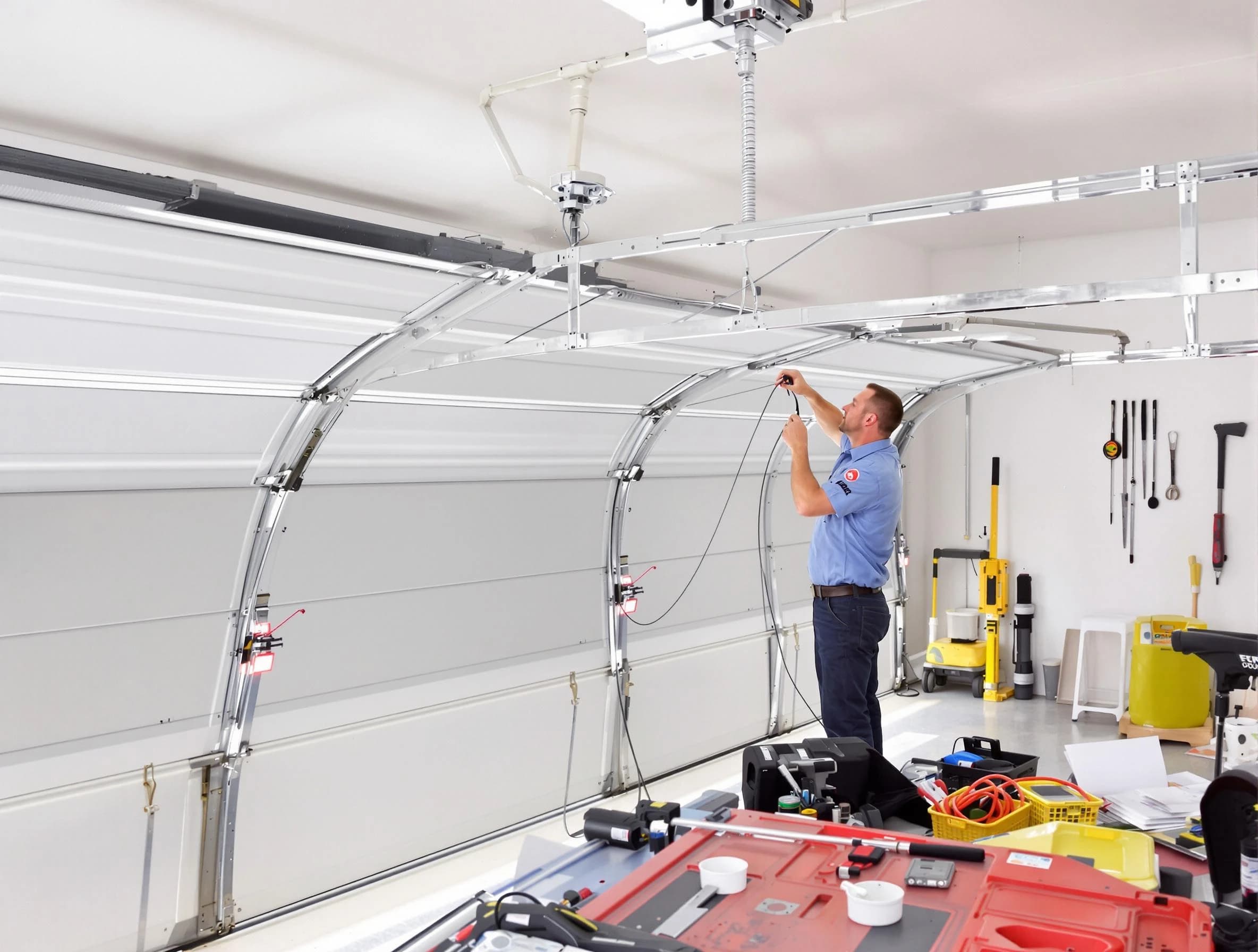Garage door cable repair service by Bloomfield Garage Door Repair in Bloomfield