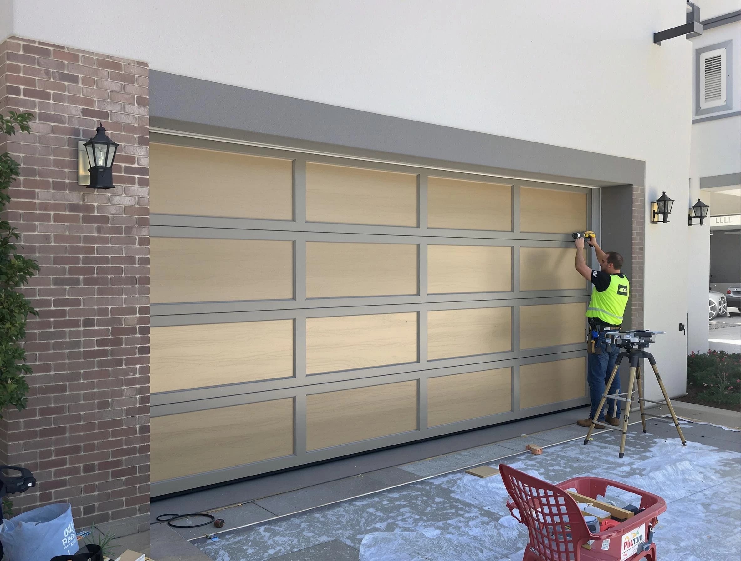 Garage door replacement service by Bloomfield Garage Door Repair in Bloomfield