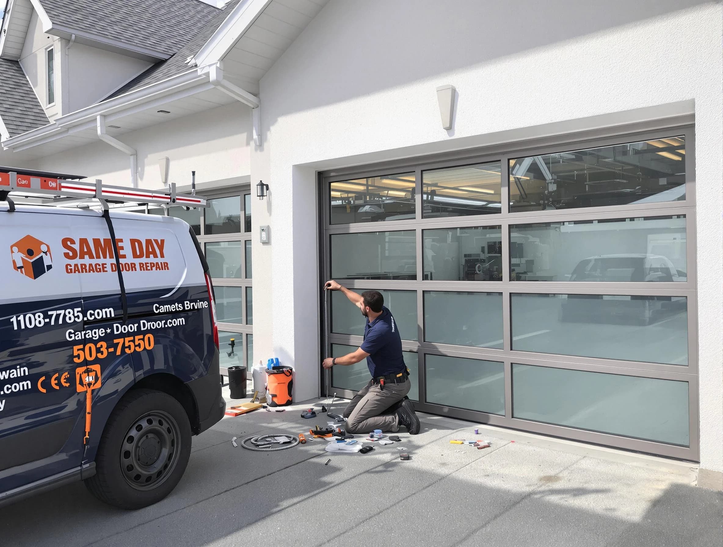 Same-day garage door repair service by Bloomfield Garage Door Repair in Bloomfield