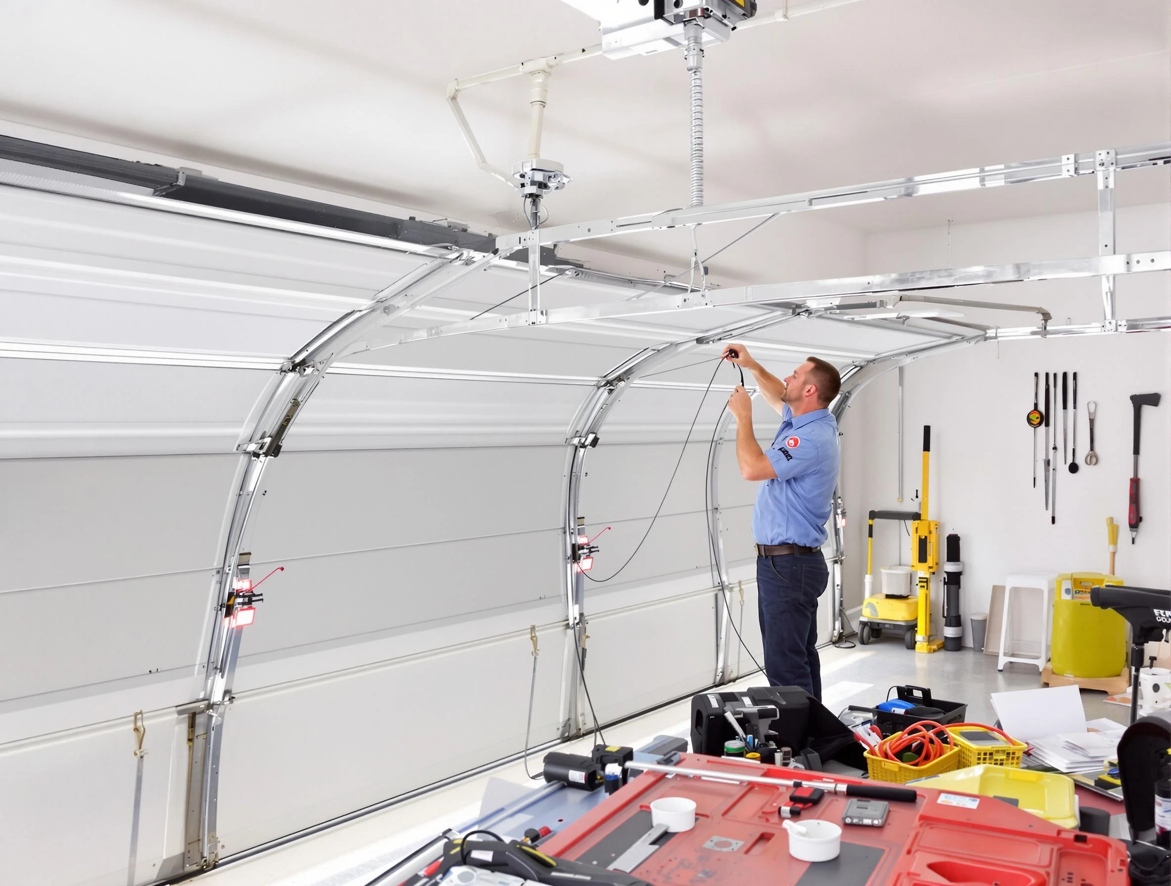 Garage door cable repair service by Bloomfield Garage Door Repair in Bloomfield