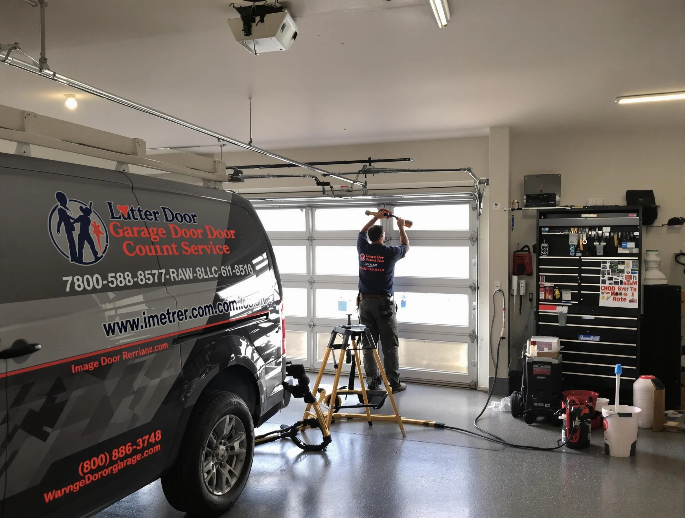 Bloomfield Garage Door Repair team performing same-day garage door repair in Bloomfield